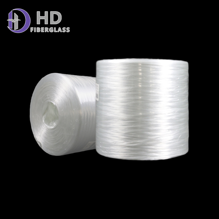 Low Static Good Cutting Dispersion High Strength Good Compatibility With Resin Glass Fiber Panel Roving