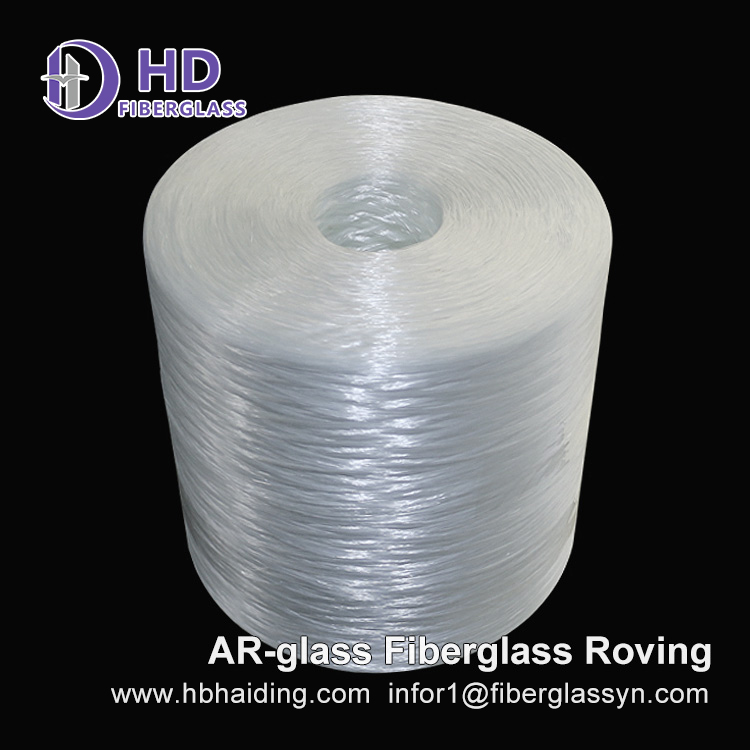 Alkali-Resistant Fiberglass Roving AR Roving For GRC with ZrO2 Above 16.5%