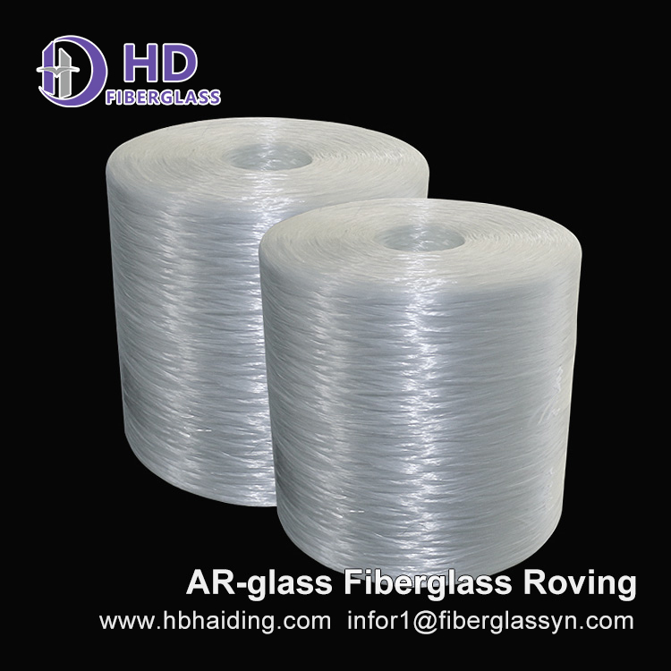 Glass Fiber 2400 Tex Most Popular Building Raw Materials AR Roving