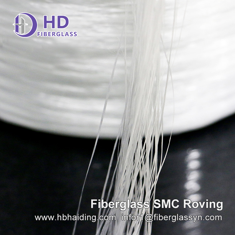 Factory Direct Sales Alkali Resistant E-Glass Fiberglass Materials Smc Roving