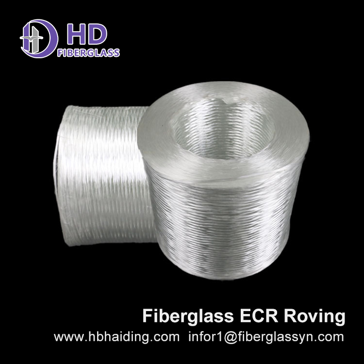 Used For Frp Pultruded Rebar ECR Glass Direct 1200-4800 Tex Continuous Fiberglass Yarn