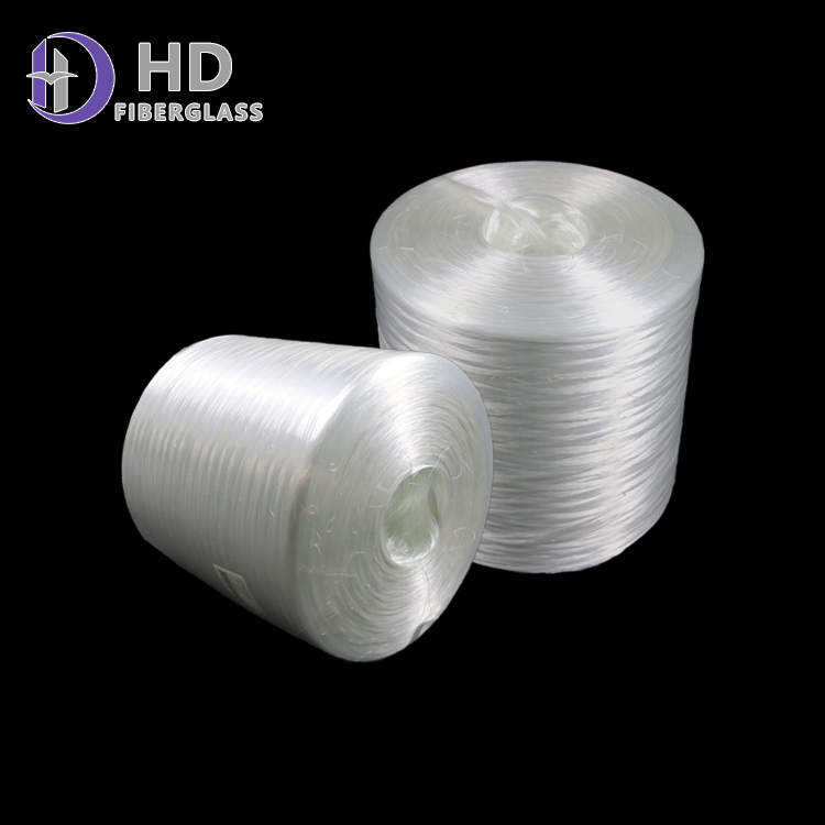 High Strength Good Cutting Dispersion Good Toughness Good Compatibility With Resin Glass Fiber Panel Roving