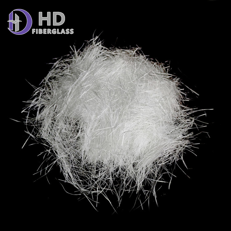 Factory Direct Supply Good Wet-out High Mechanical Strength Excellent Strand Integrity Fiberglass Chopped Strands for Needle Mat