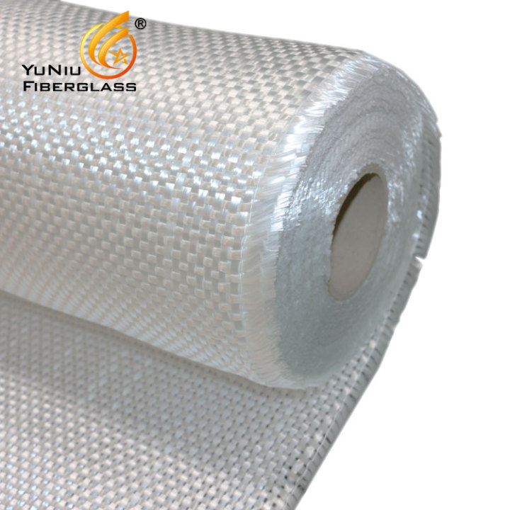 Fiberglass woven roving is the best choice for hull construction because of its high strength and light weight